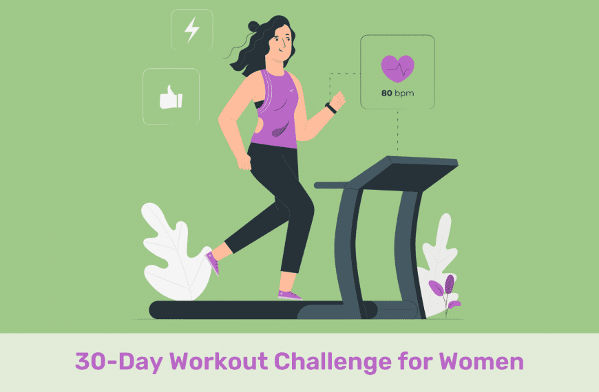 women workout challenge