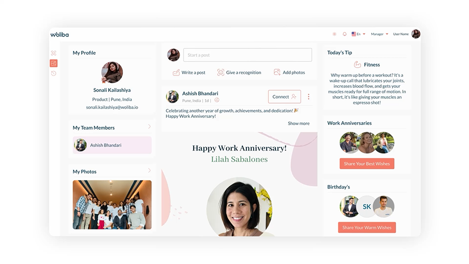 Corporate Wellness Platform