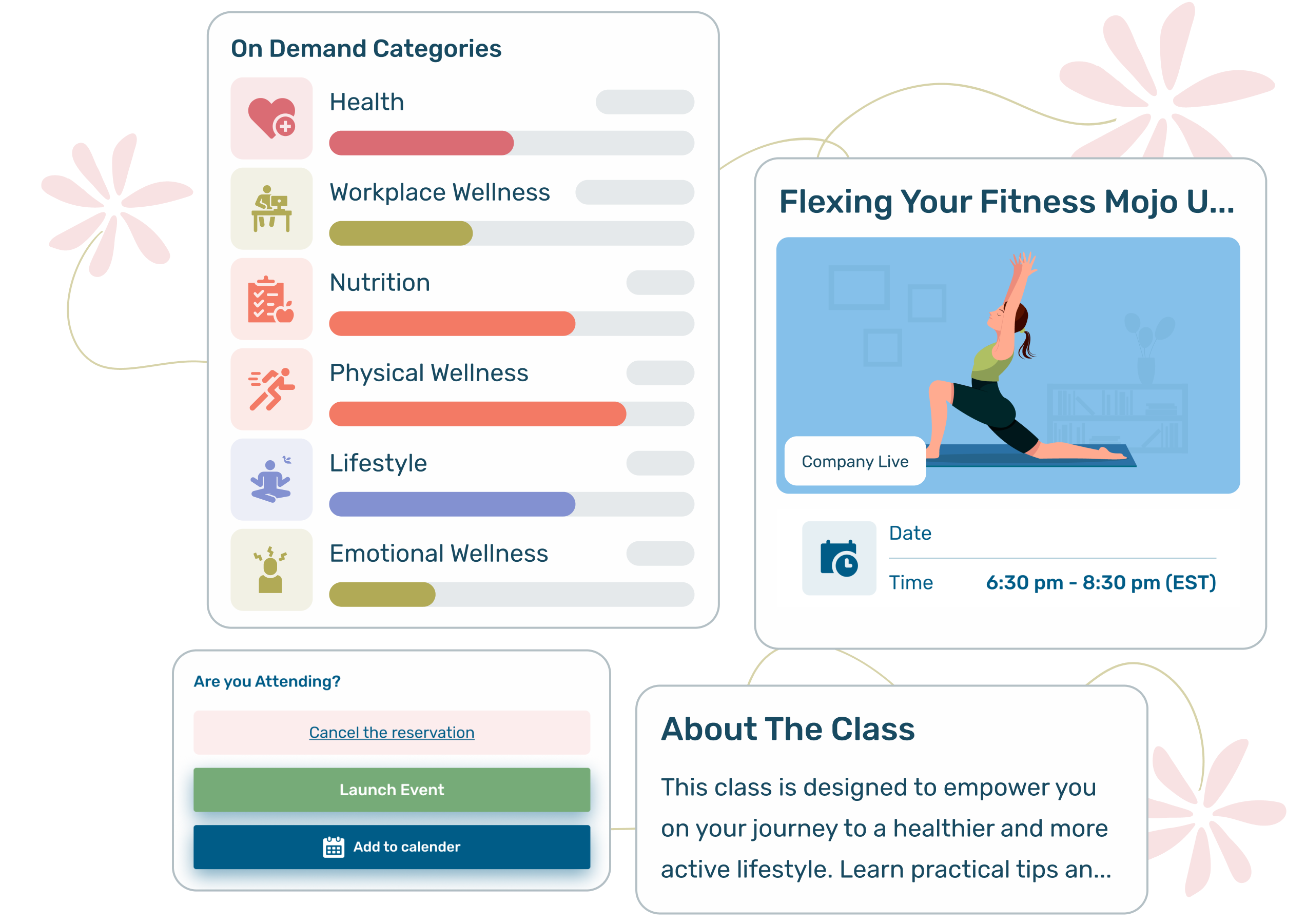 Accessible on demand events