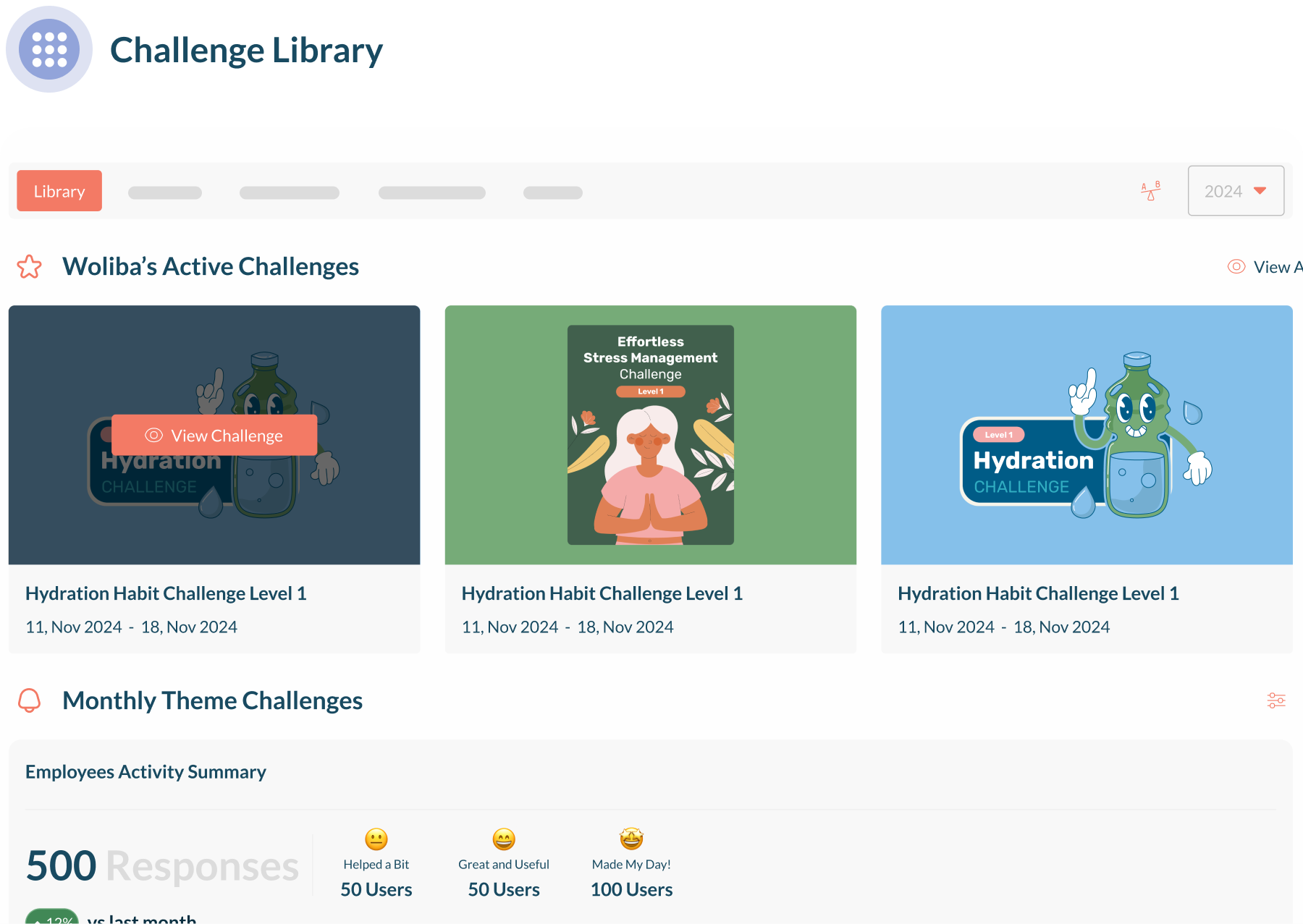 Challenge Library