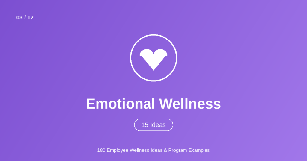 employee emotional wellness ideas