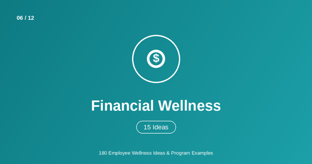 employee financial wellness ideas