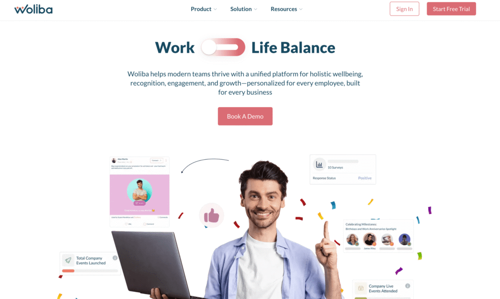 Woliba is wellbeing platform