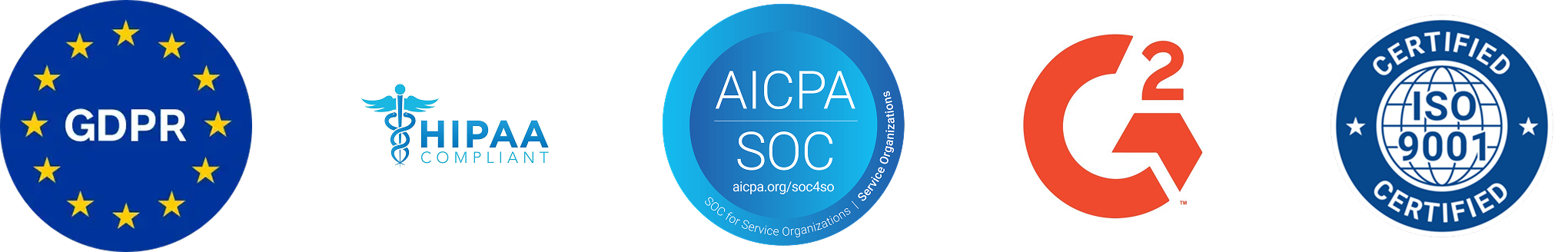 GDPR, hippa, G2