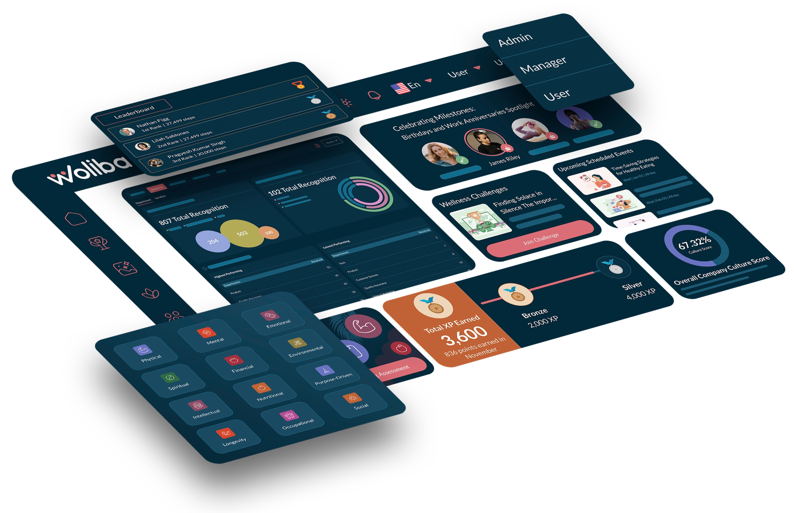 Woliba-dashboard