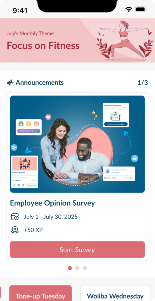 Employee Wellness Platform