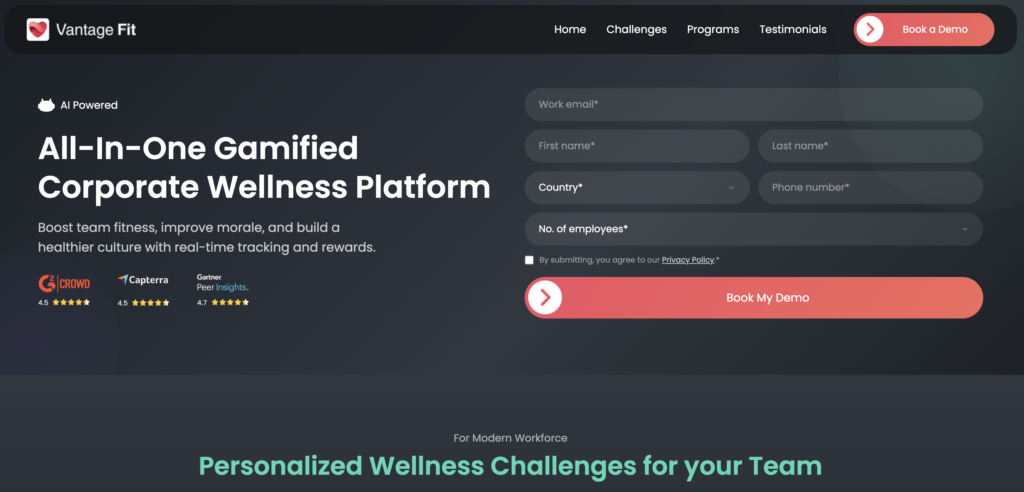 Vantage Fit - CoreHealth Alternative