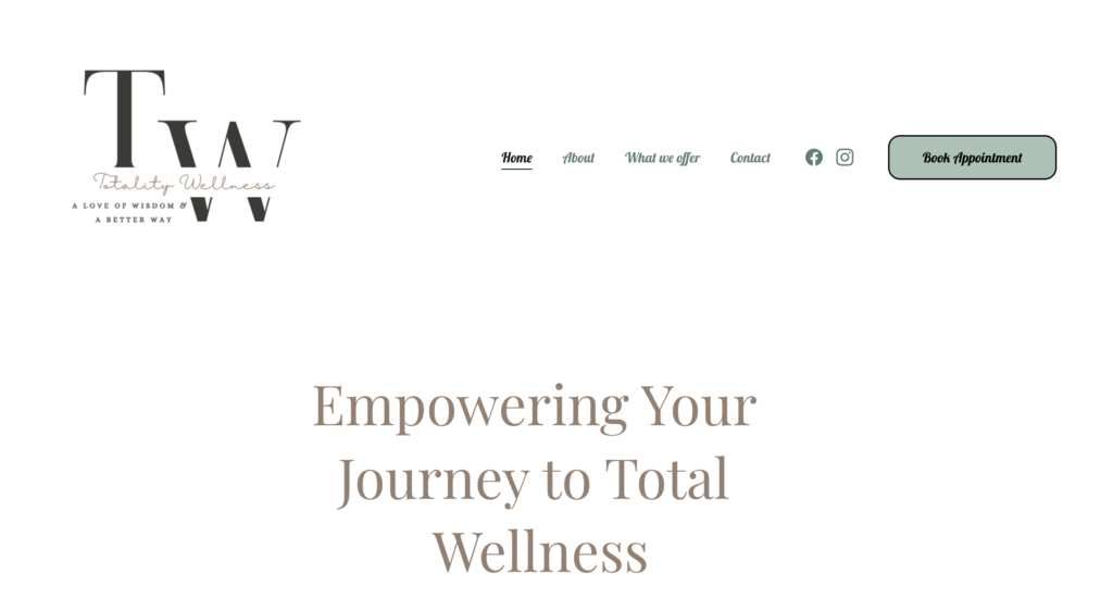 Totality Wellness - WellRight Competitor