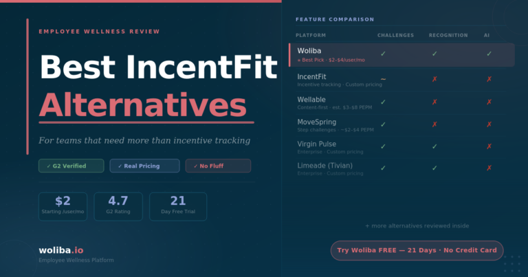 IncentFit Alternatives