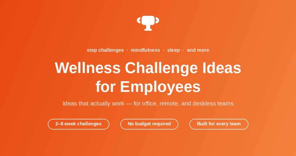 Wellness Challenge Ideas For Employees