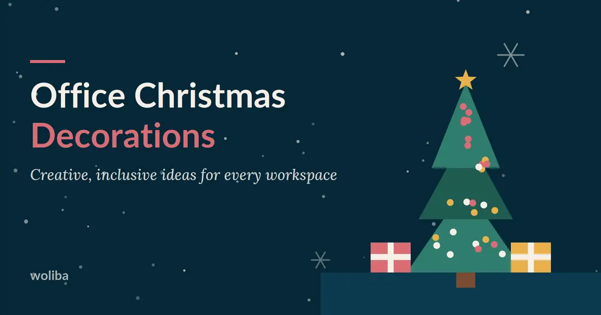 Office Christmas decorations ideas for every workspace