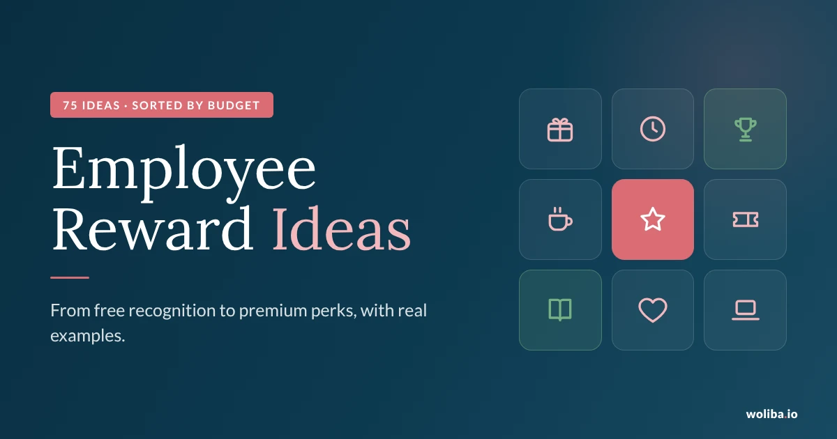 75 Employee Reward Ideas That Actually Work (By Budget)